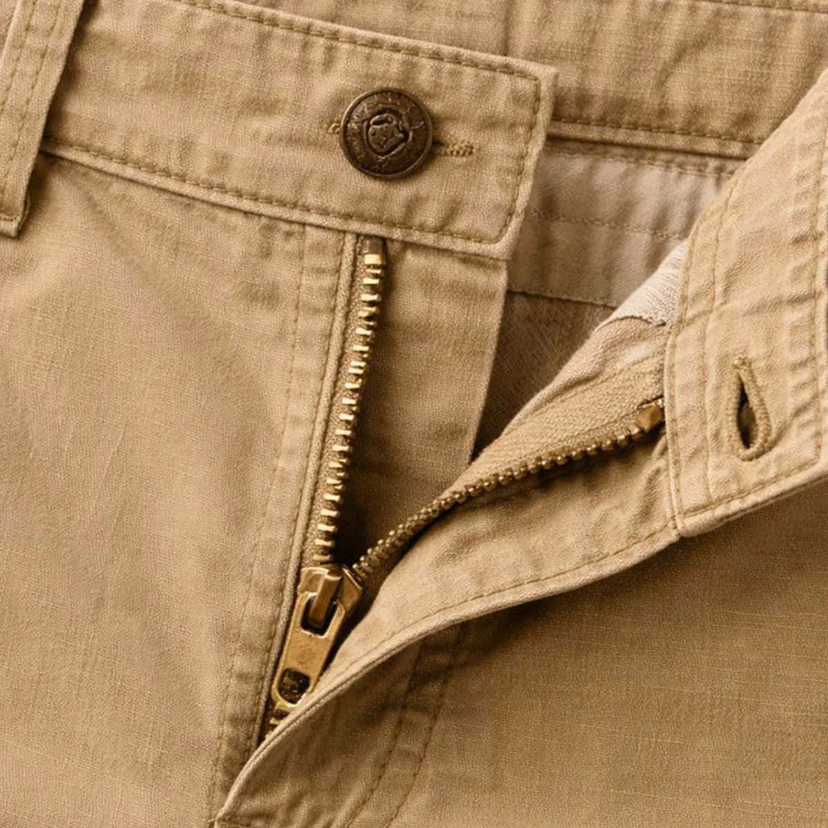 Men's Cargo Shorts with Flap Pockets