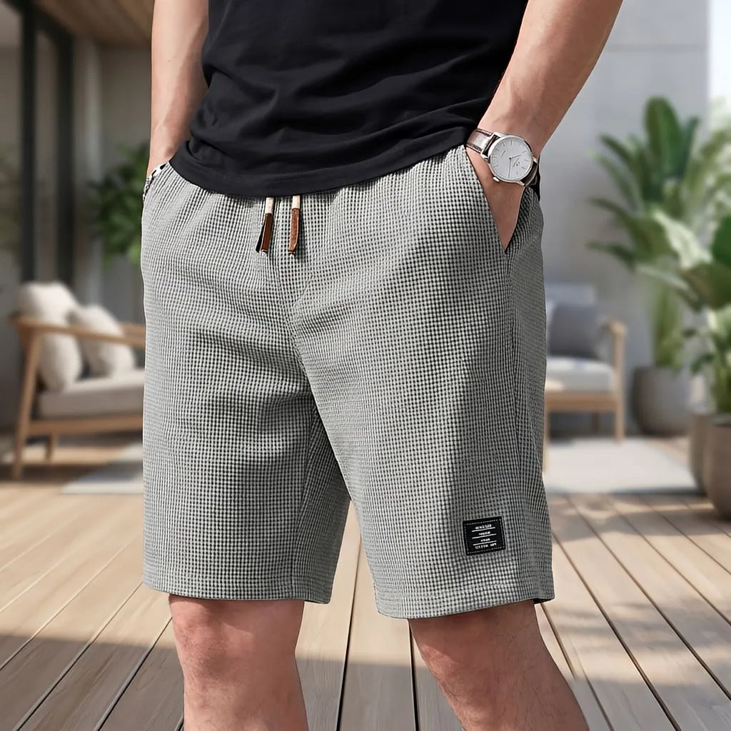 Men's Comfortable Summer Shorts with Elastic Waist