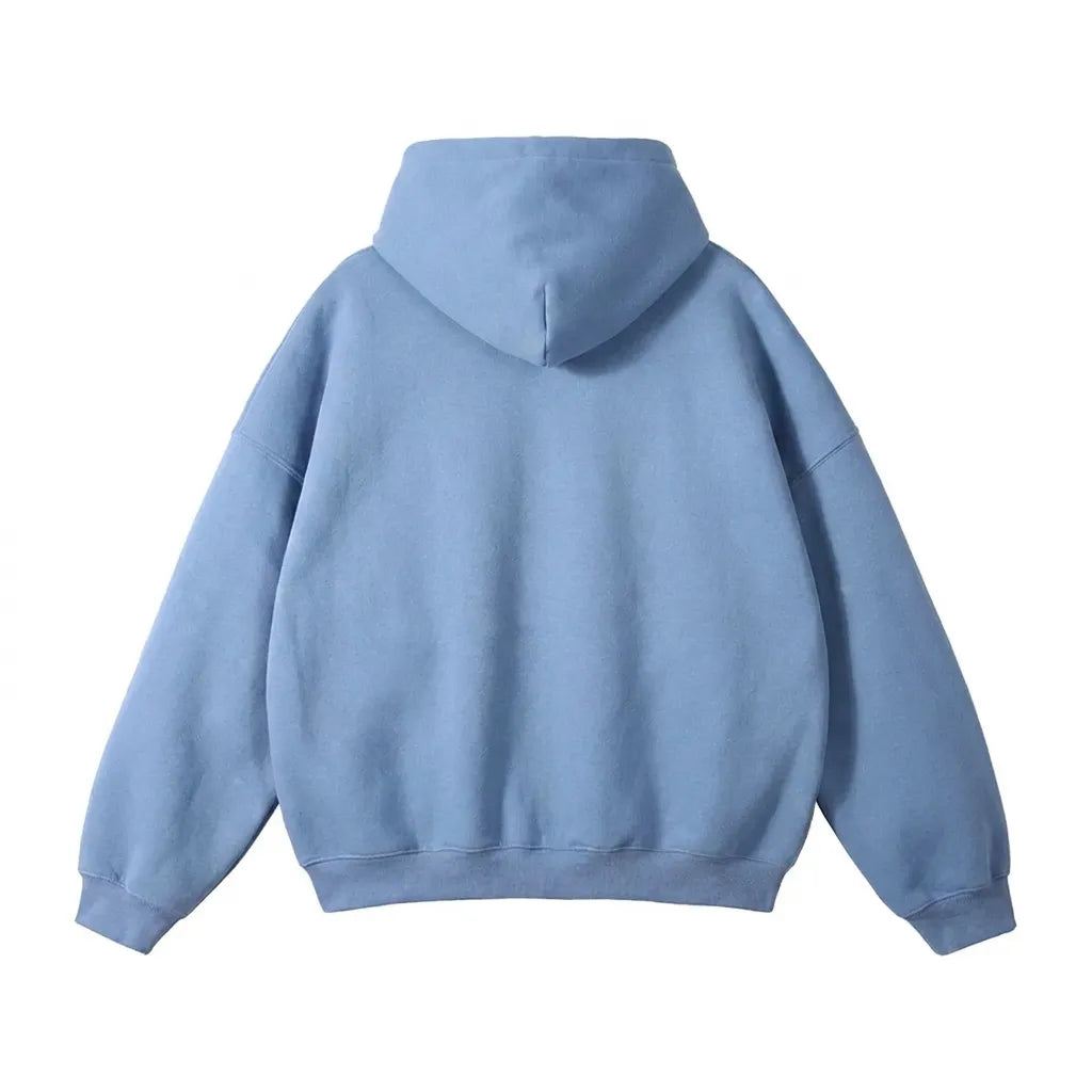 Men's Loose Fit Pullover Hoodie with Kangaroo Pocket