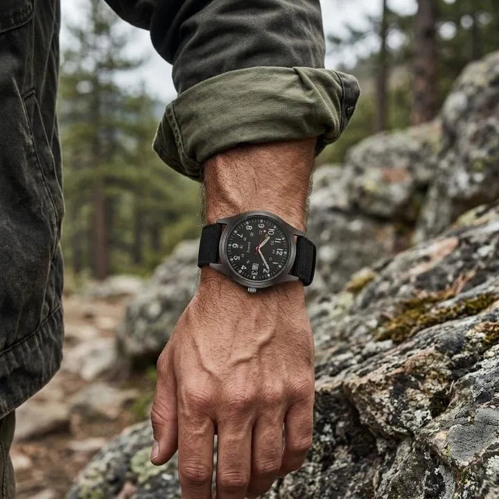 Men's Military Watch with Nylon Strap