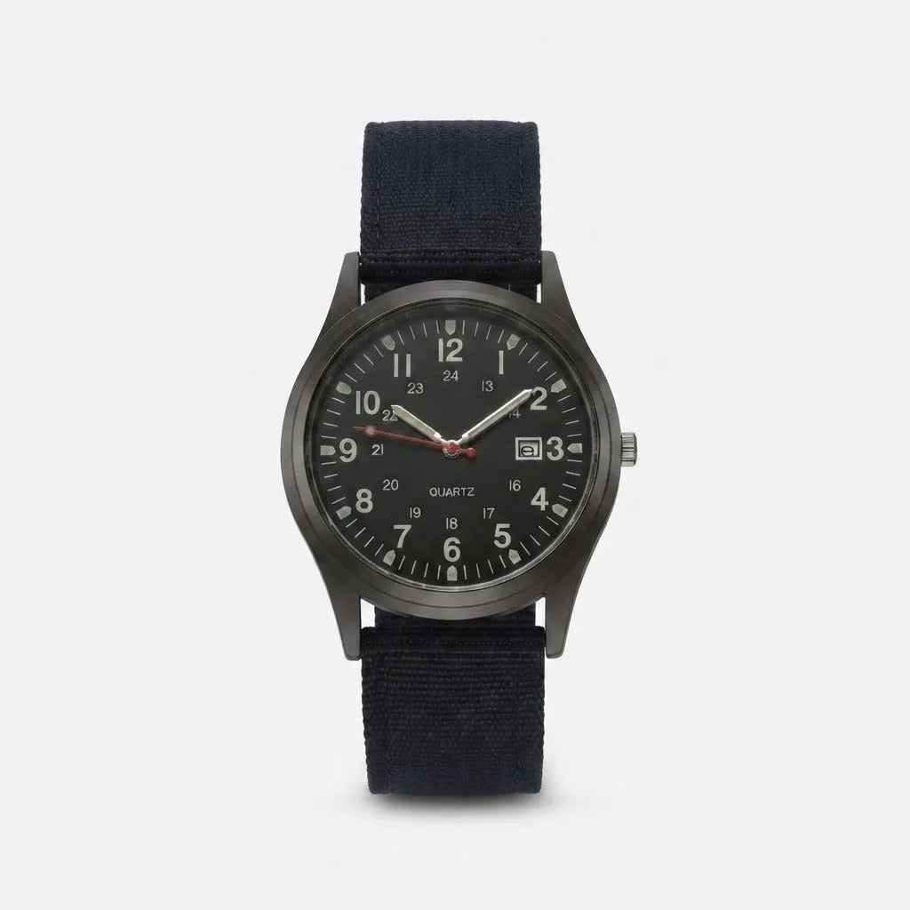 Men's Military Watch with Nylon Strap