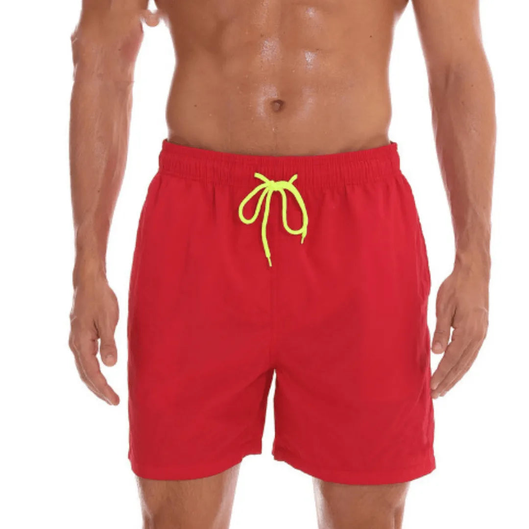 Men's Quick-Drying Swim Shorts with Sporty Design
