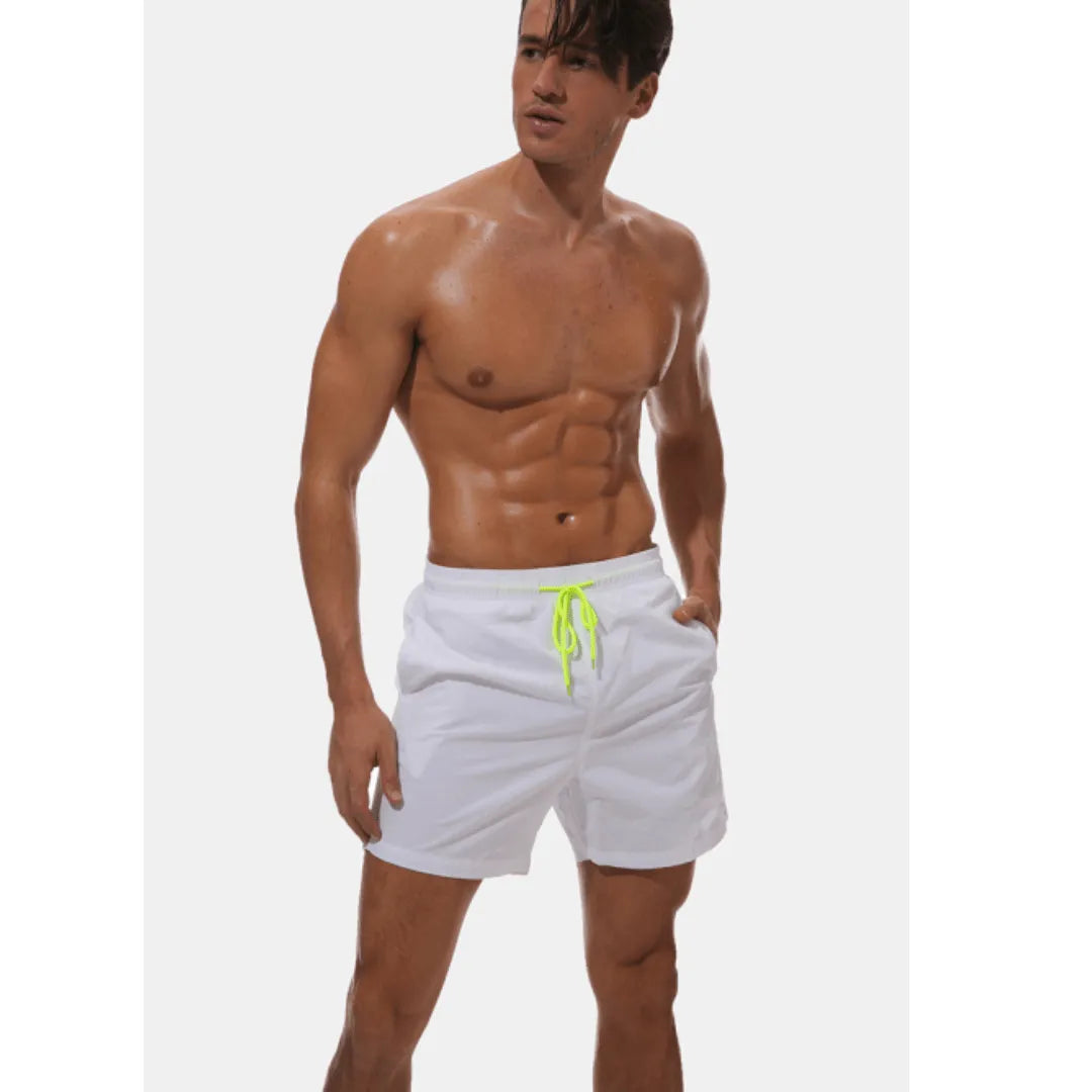Men's Quick-Drying Swim Shorts with Sporty Design