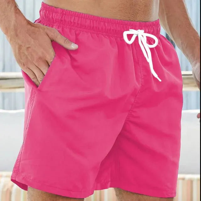 Men's Quick-Drying Swim Shorts with Sporty Design