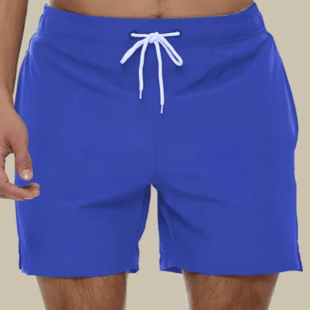 Men's Quick-Drying Swim Shorts with Sporty Design