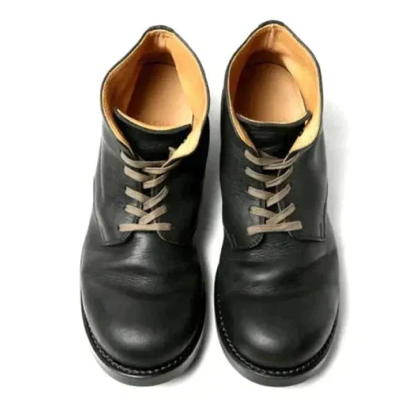 Men's Retro Leather Boots with Non-Slip Sole