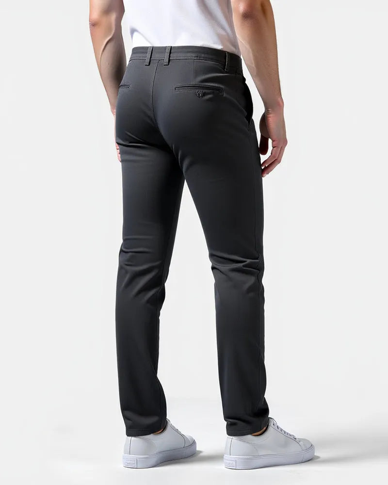 Men's Slim Fit Chino Pants for Everyday and Office Wear