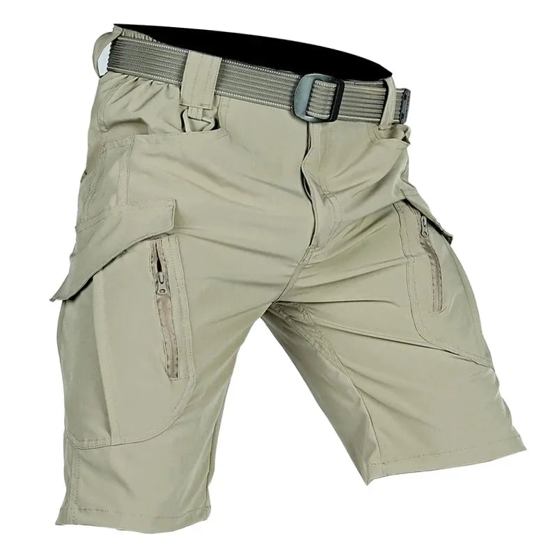 Men's Tactical Cargo Shorts with Functional Pockets