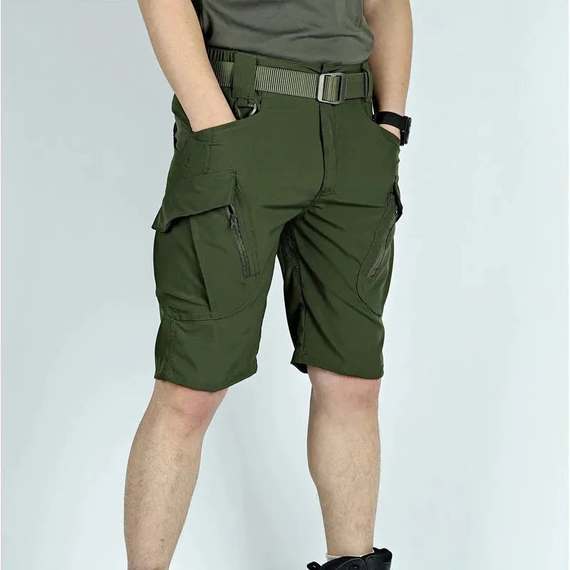 Men's Tactical Cargo Shorts with Functional Pockets