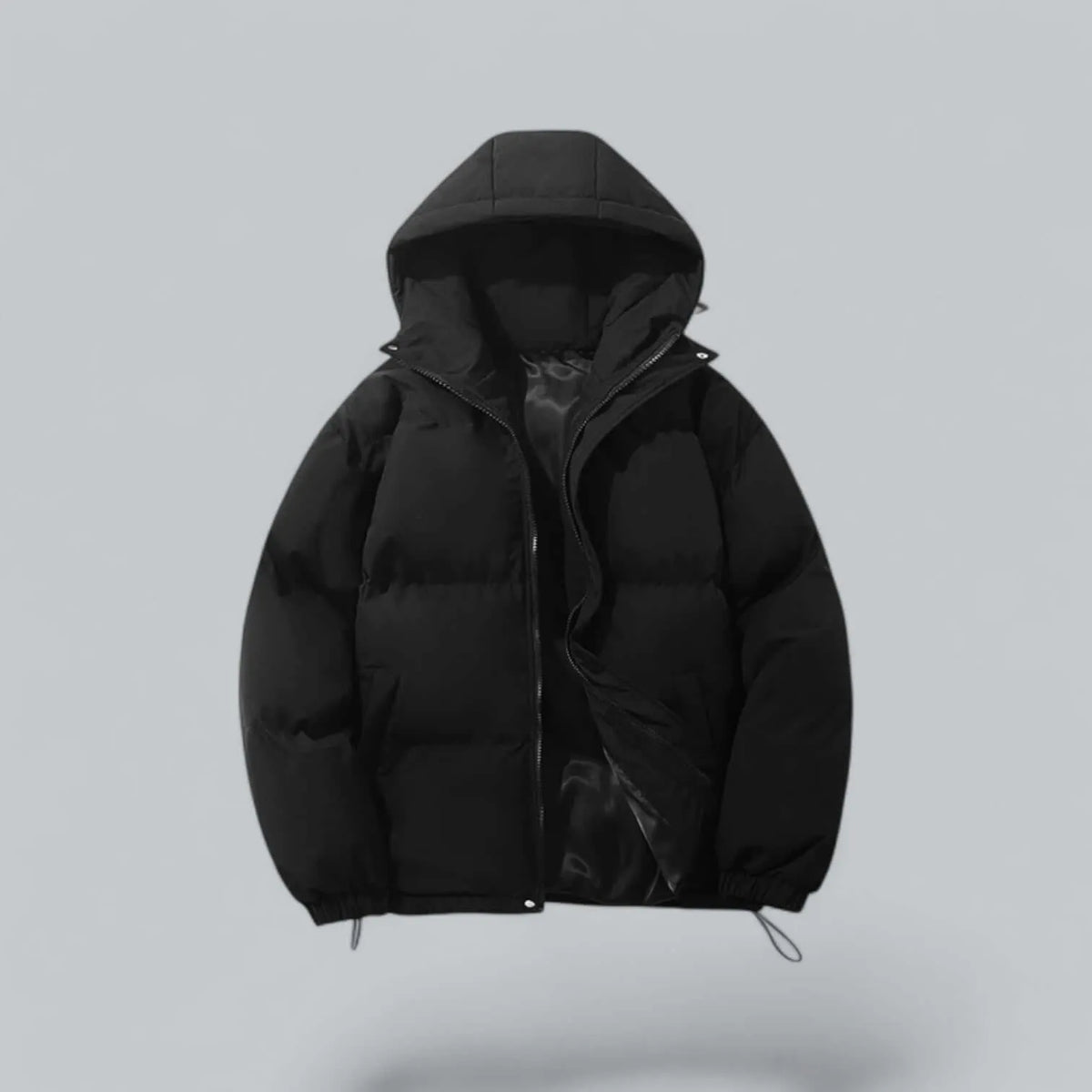 Men's Warm Winter Parka Jacket with Adjustable Hood