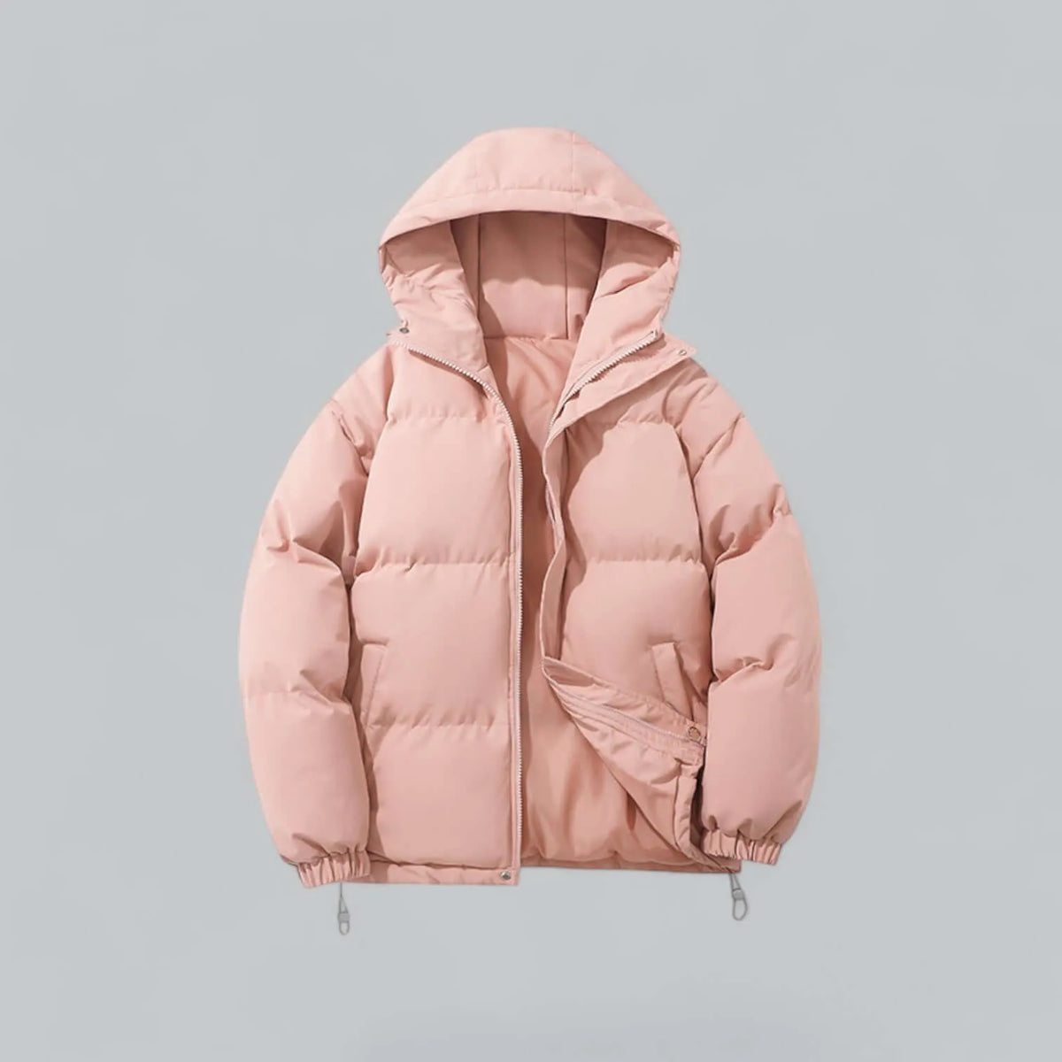 Men's Warm Winter Parka Jacket with Adjustable Hood