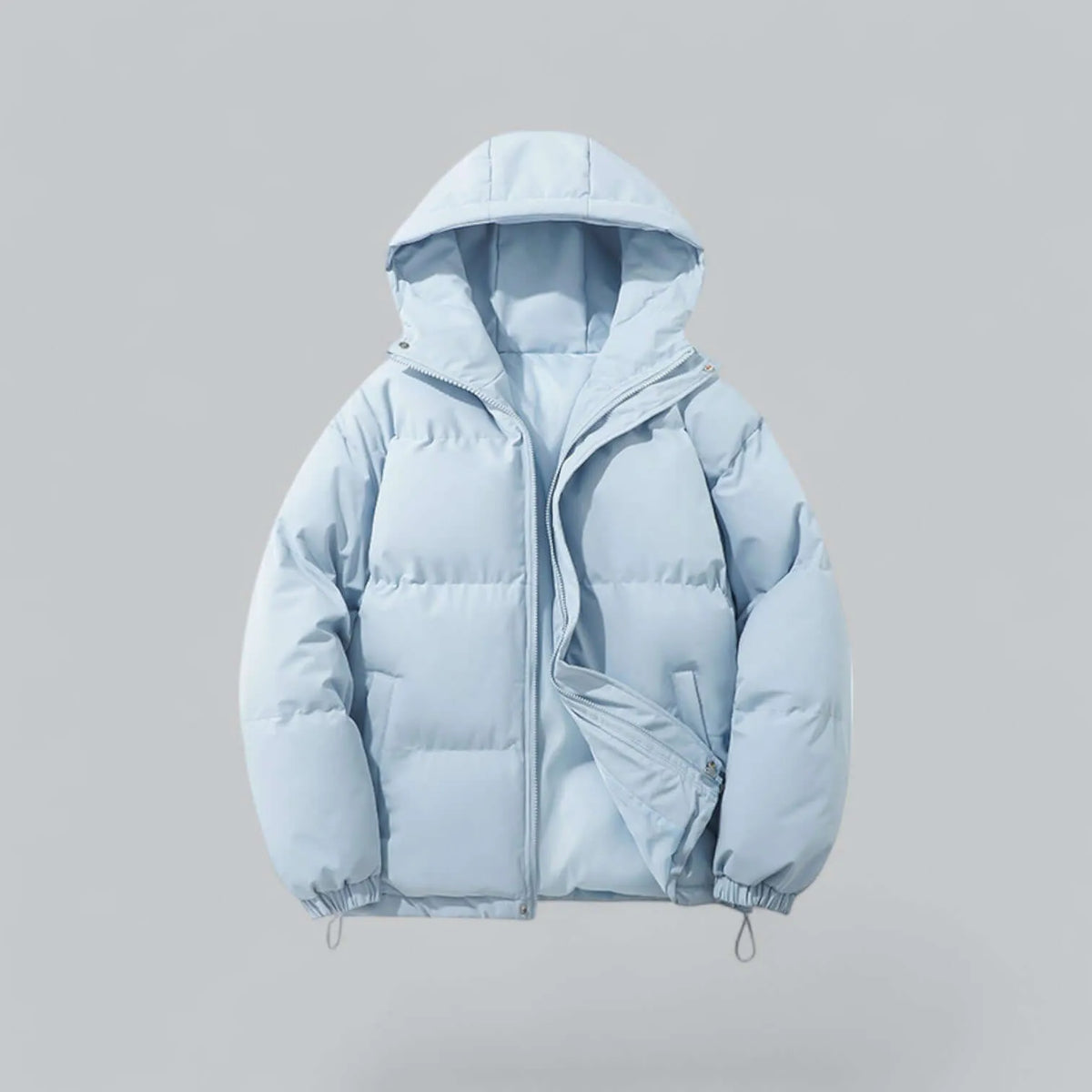 Men's Warm Winter Parka Jacket with Adjustable Hood