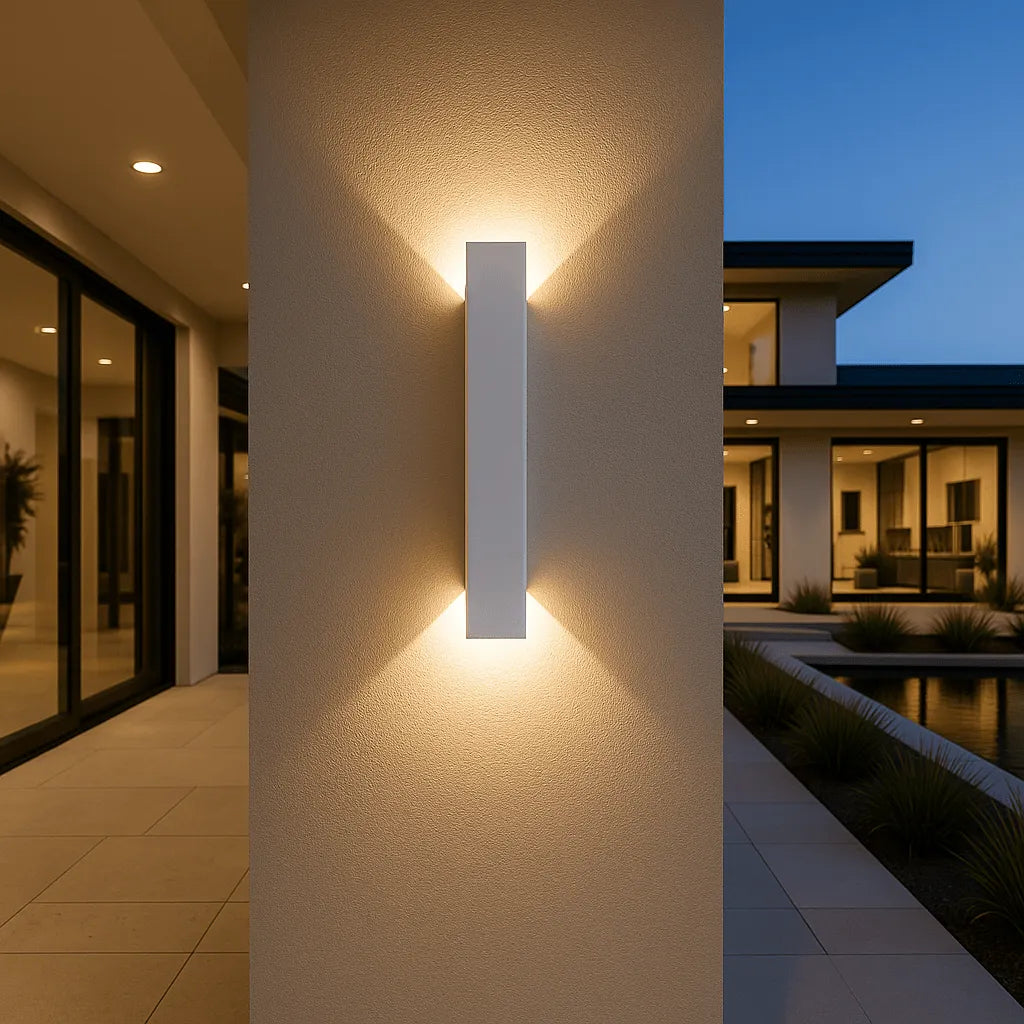 Modern Cylindrical LED Wall Lamp with Diffused Light