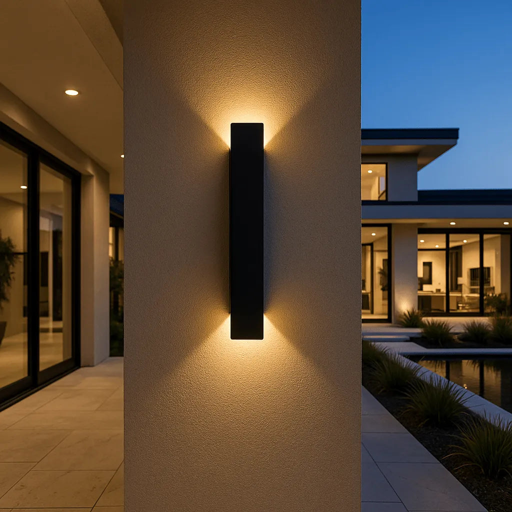 Modern Cylindrical LED Wall Lamp with Diffused Light