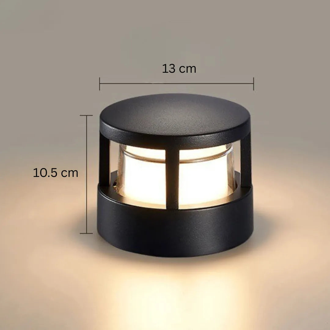 Modern LED Outdoor Garden Wall Light with Weatherproof Housing