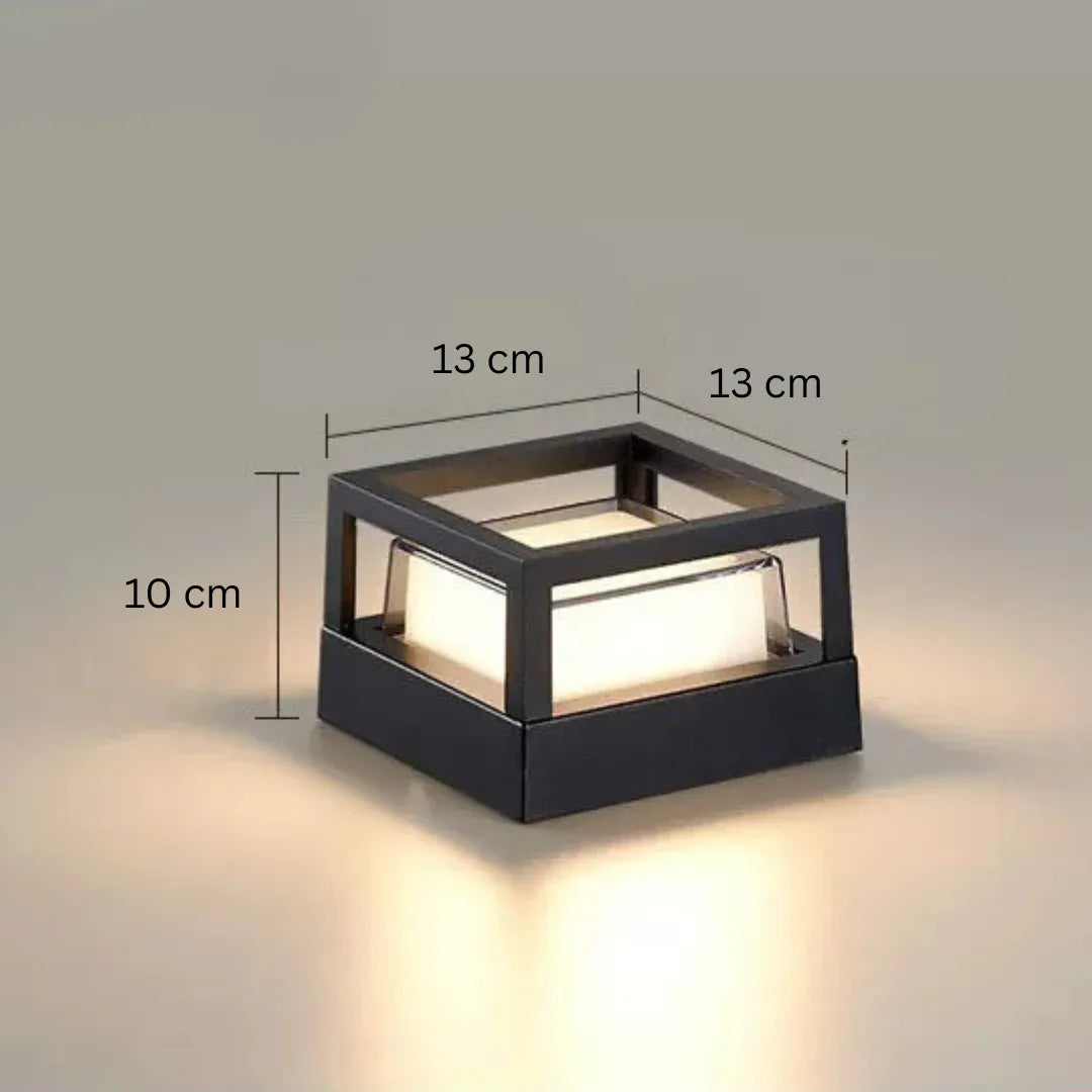 Modern LED Outdoor Garden Wall Light with Weatherproof Housing
