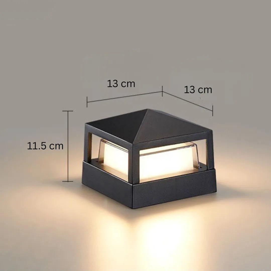 Modern LED Outdoor Garden Wall Light with Weatherproof Housing