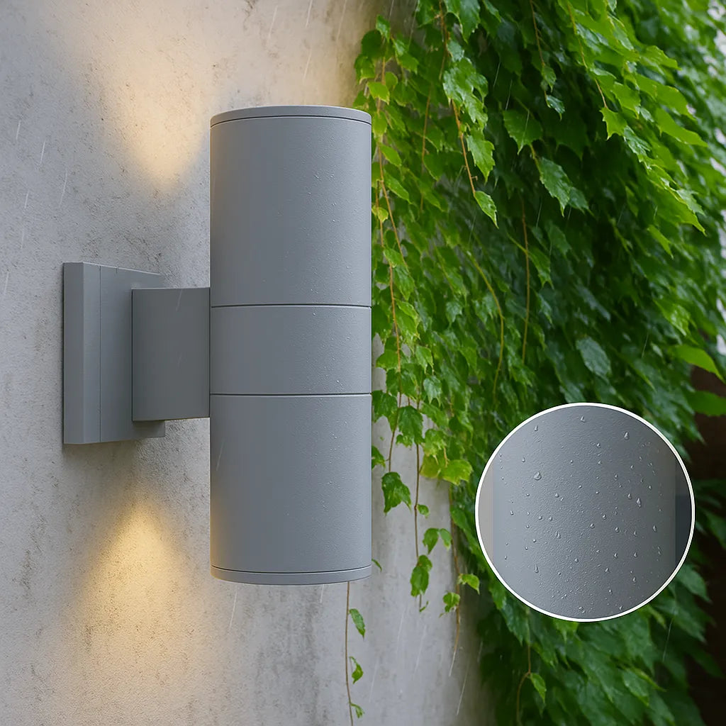 Modern LED Outdoor Wall Light with Direct Hardwire