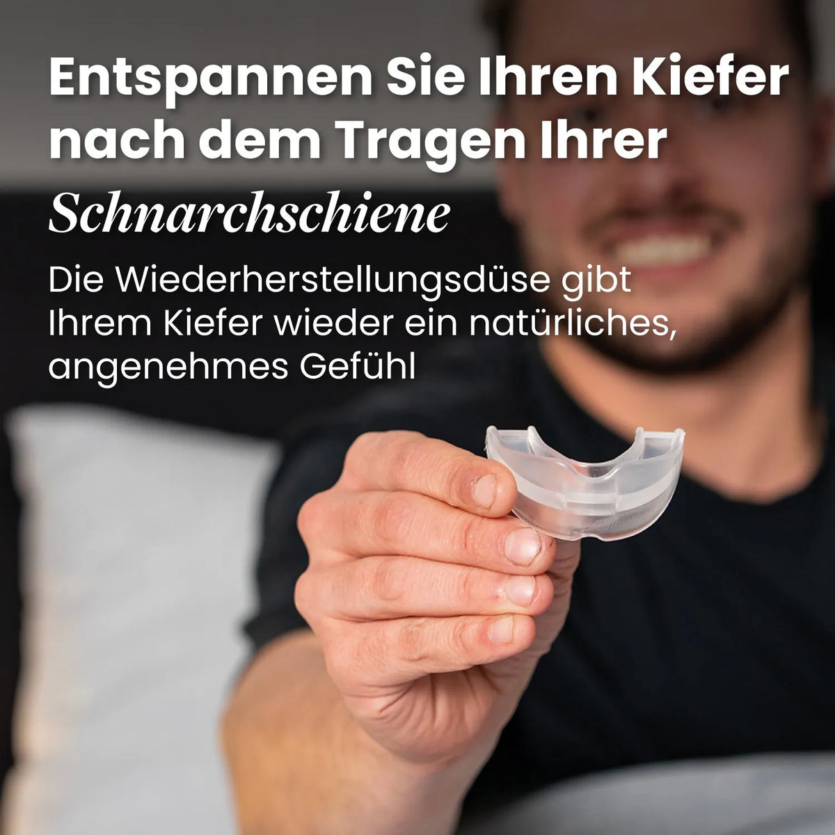 Morning Oral Mouthpiece for Gentle Jaw Realignment