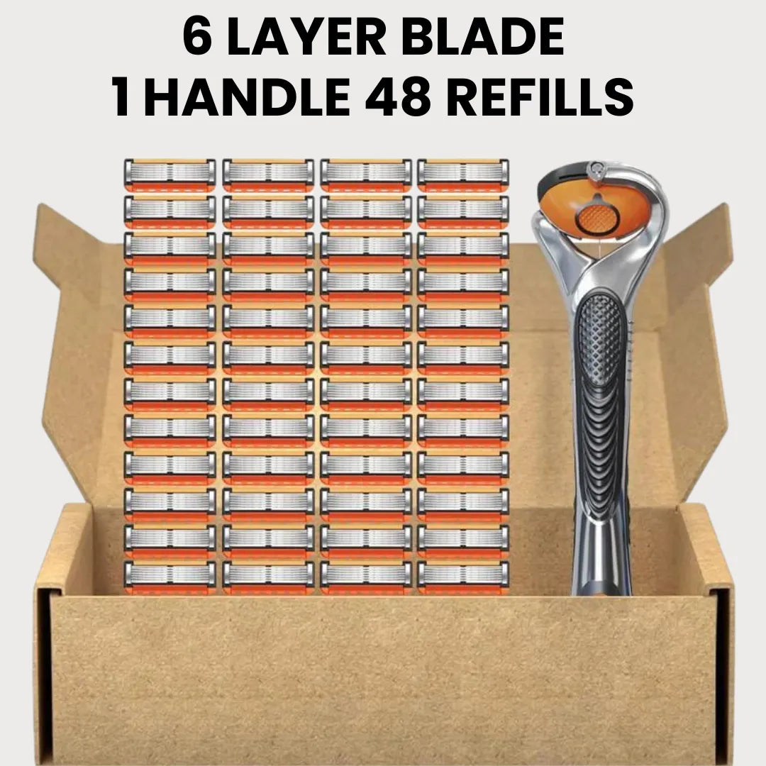 Multi-Layer Razor Blade Set for Smooth Shaving