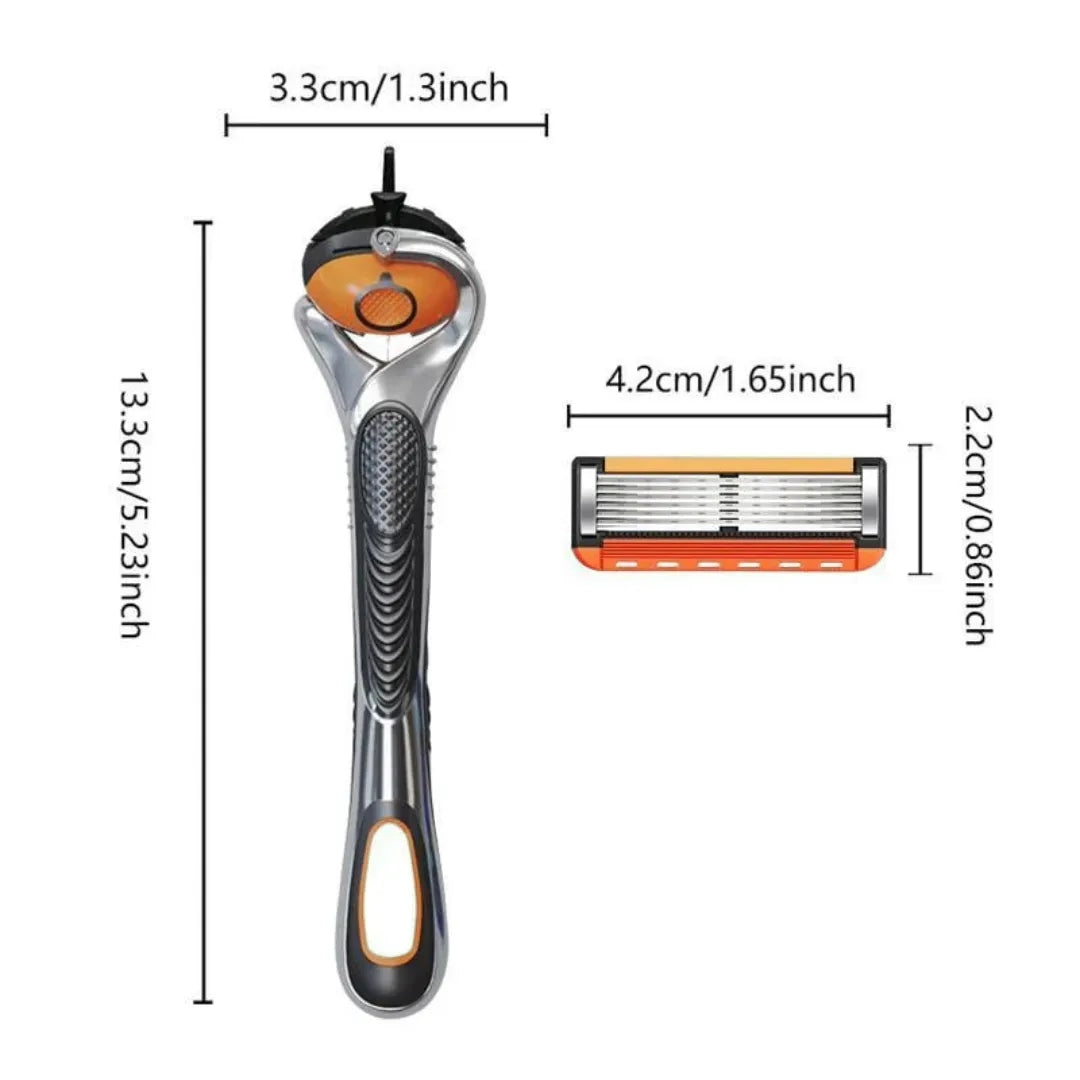 Multi-Layer Razor Blade Set for Smooth Shaving