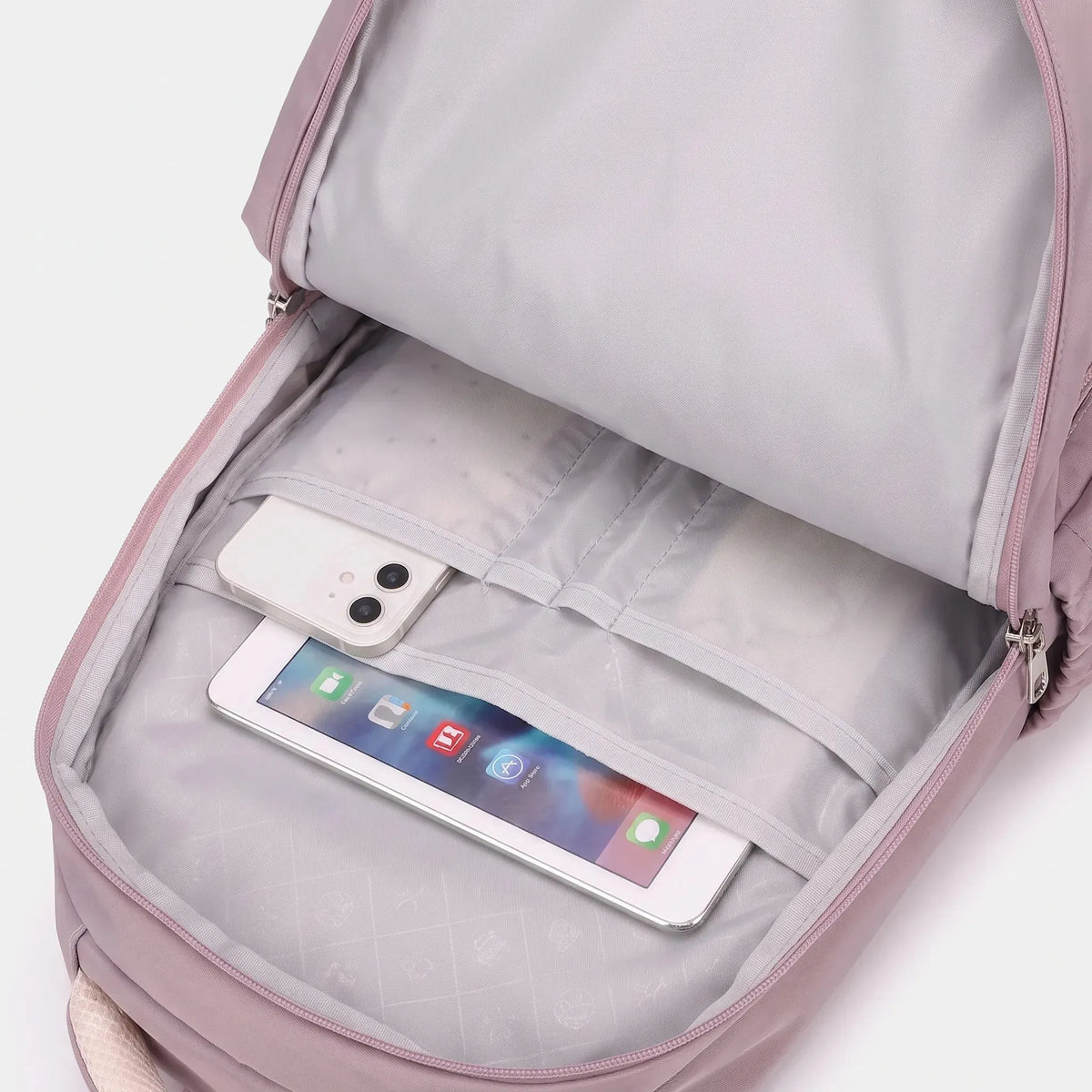 Multifunctional Everyday School Backpack with Luggage Strap