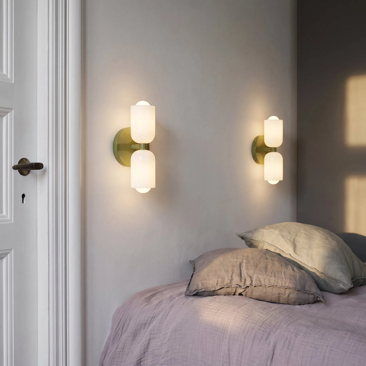 Nordic Up and Down Wall Light with Matte Finish