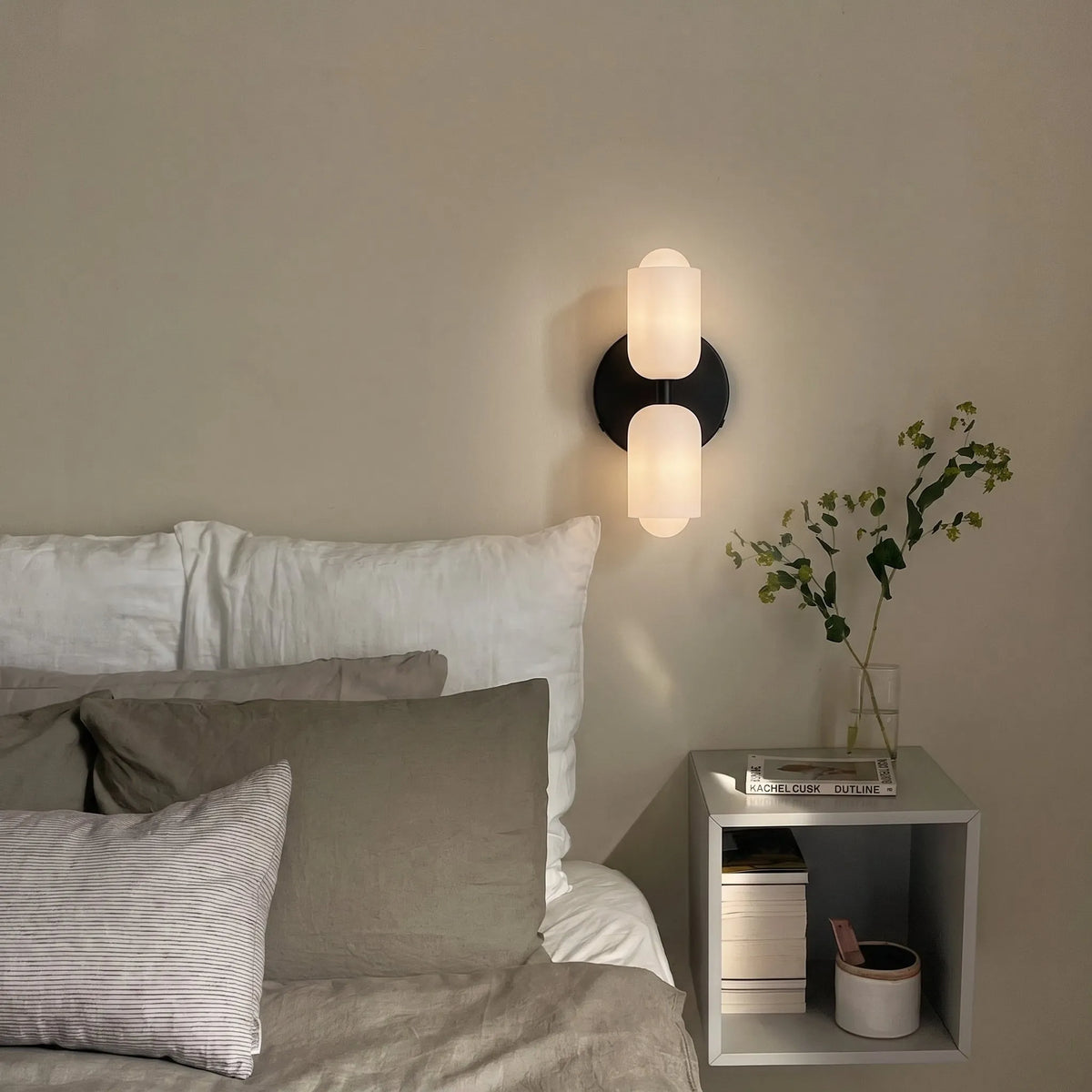 Nordic Up and Down Wall Light with Matte Finish