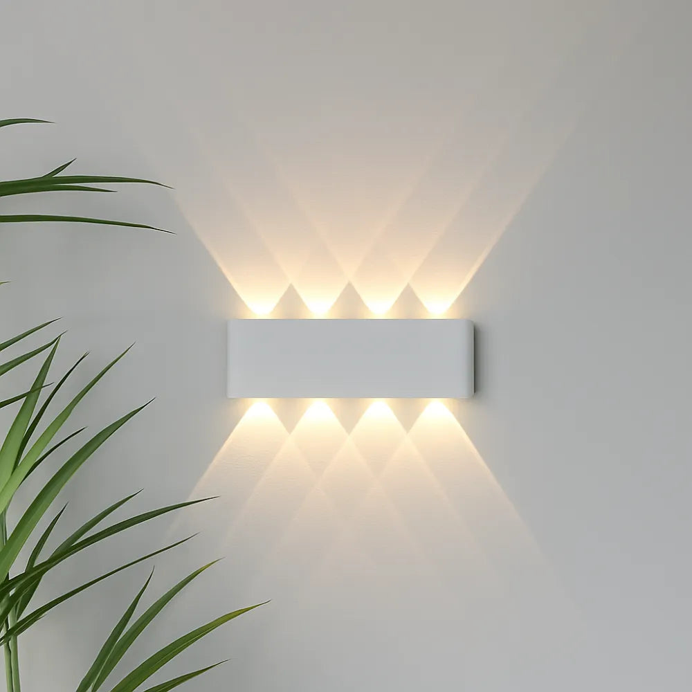 Outdoor LED Wall Light with IP65 Weatherproof Design