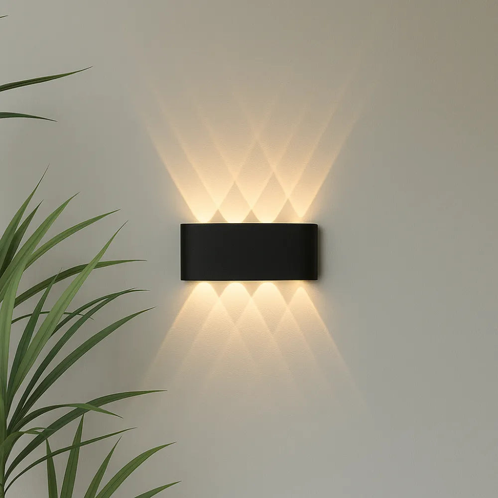 Outdoor LED Wall Light with IP65 Weatherproof Design