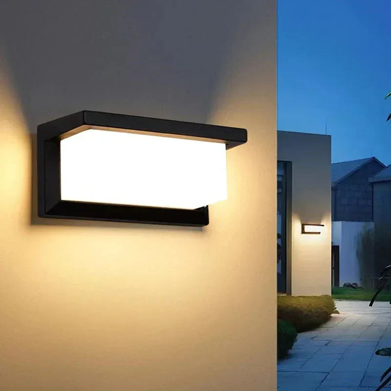 Outdoor LED Wall Light with Motion Sensor
