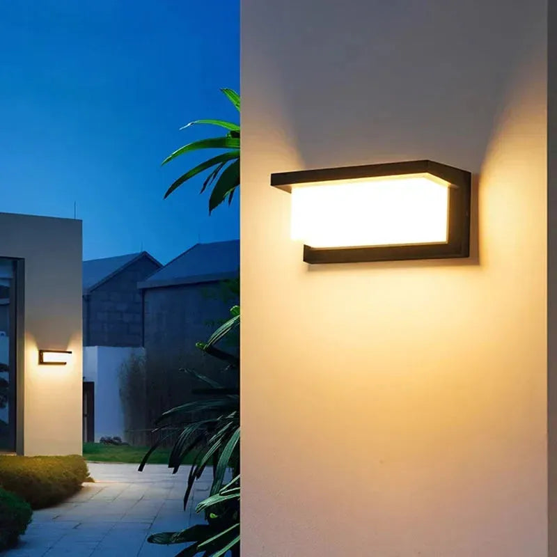 Outdoor LED Wall Light with Motion Sensor