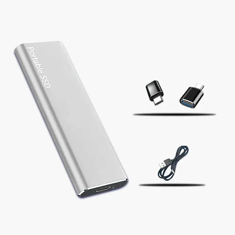 Portable External Hard Drive 4 TB with USB-C
