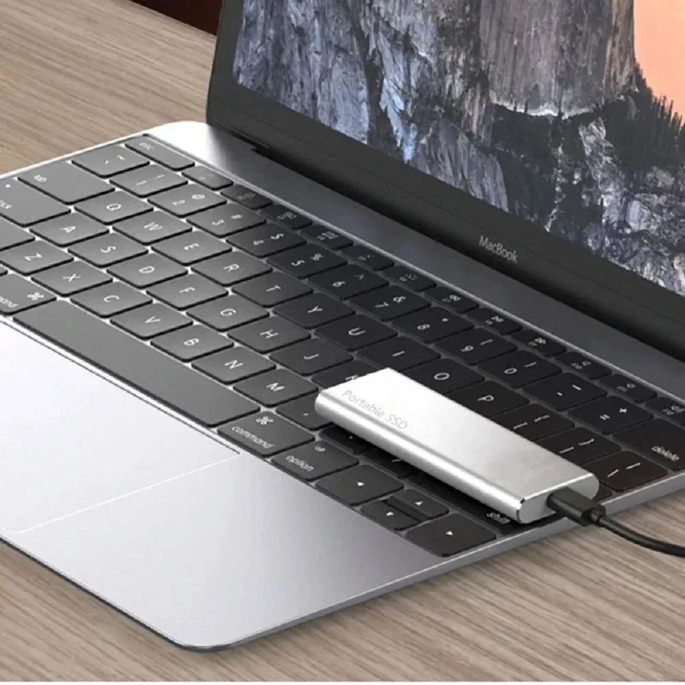 Portable External Hard Drive 4 TB with USB-C