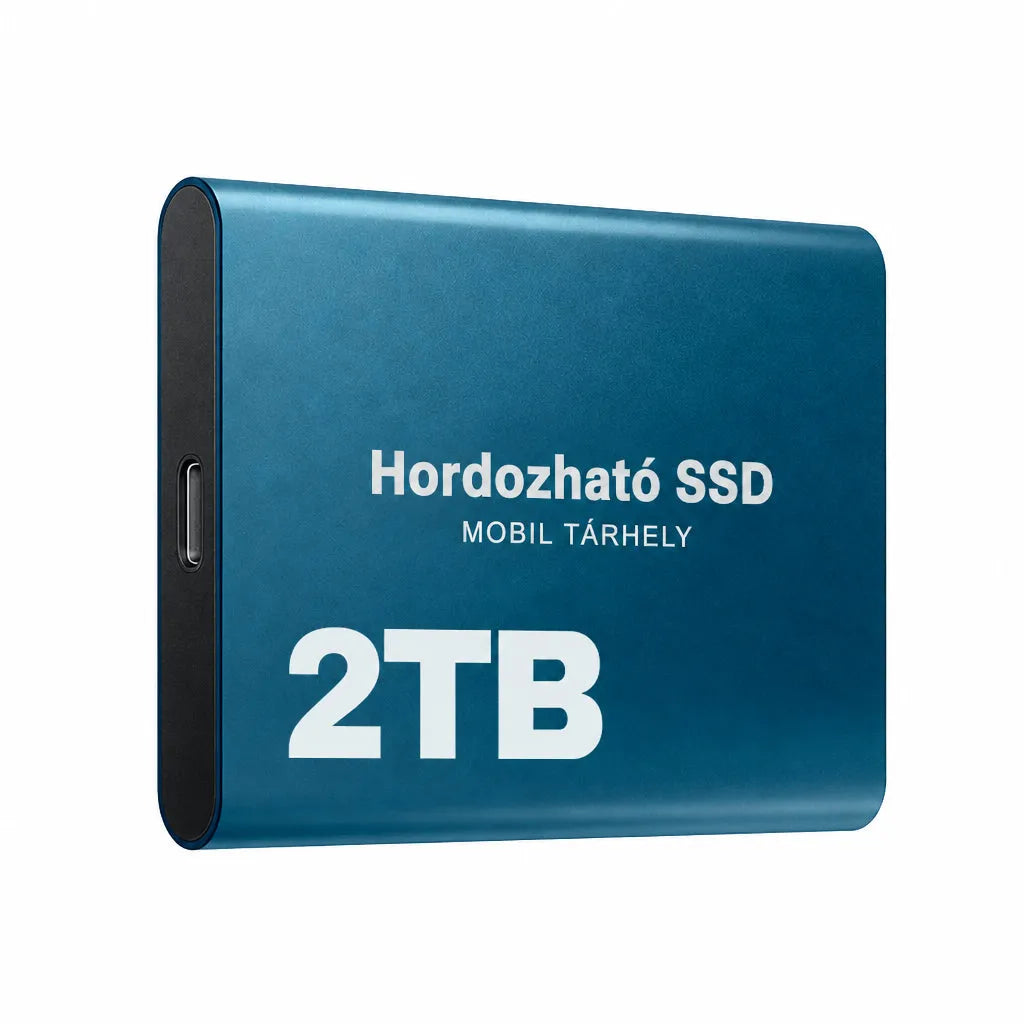 Portable External SSD High-Speed Storage Drive with Shockproof Body