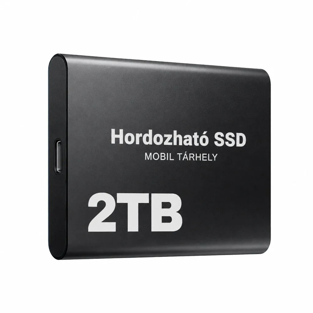 Portable External SSD High-Speed Storage Drive with Shockproof Body