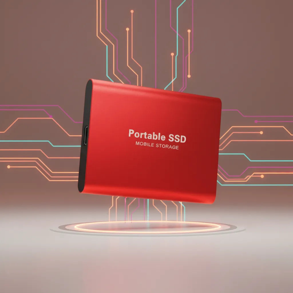 Portable External SSD with USB 3.1 Interface