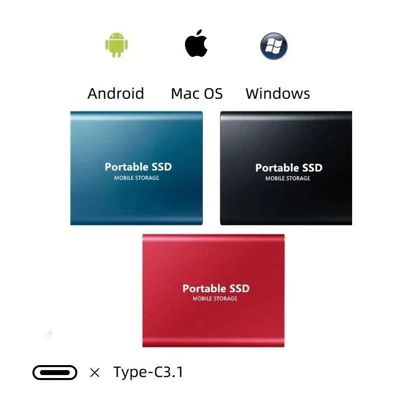 Portable High-Speed SSD External Drive
