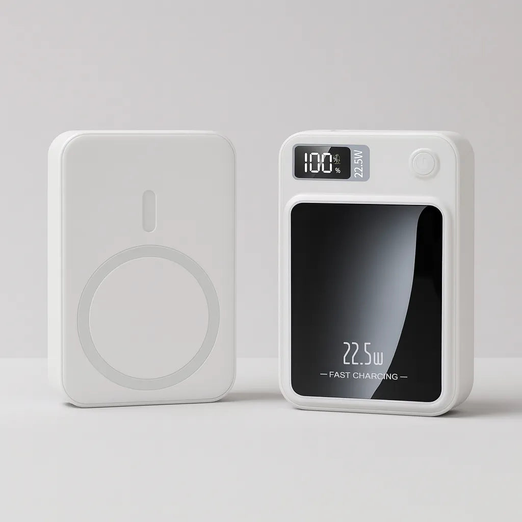 Portable Power Bank with Fast Charging and Wireless Charging