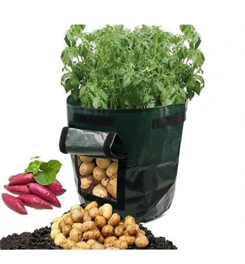 Potato Grow Bag with Harvest Window