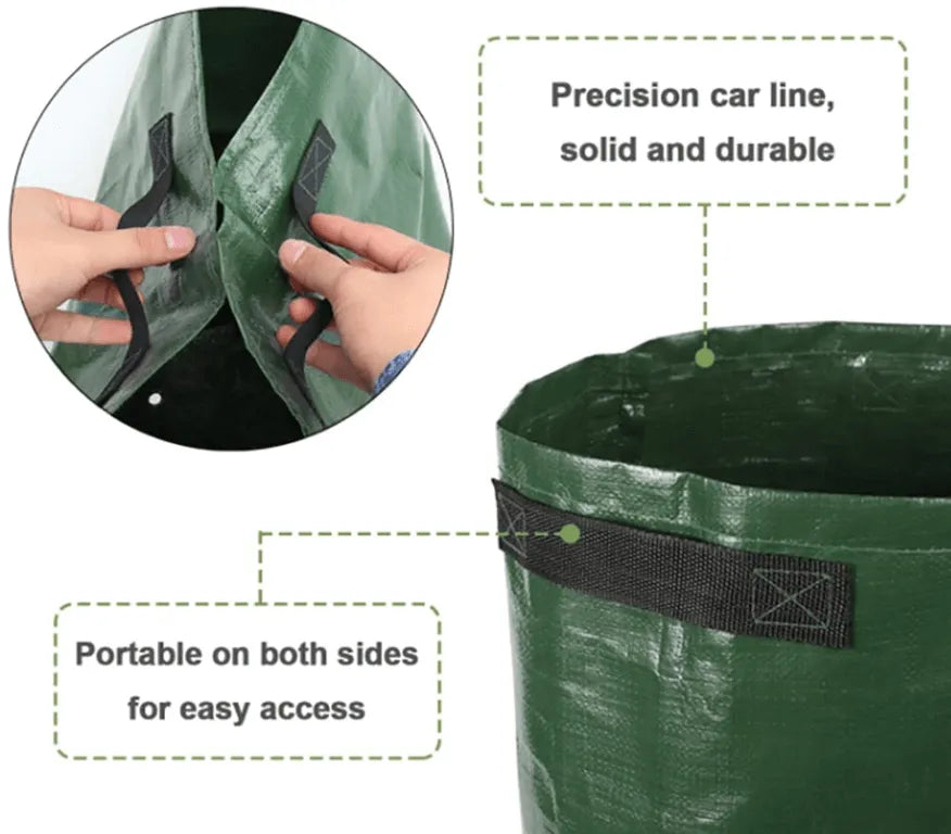 Potato Grow Bag with Harvest Window