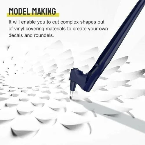 Precision Rotary Craft Cutter with 360-Degree Blade