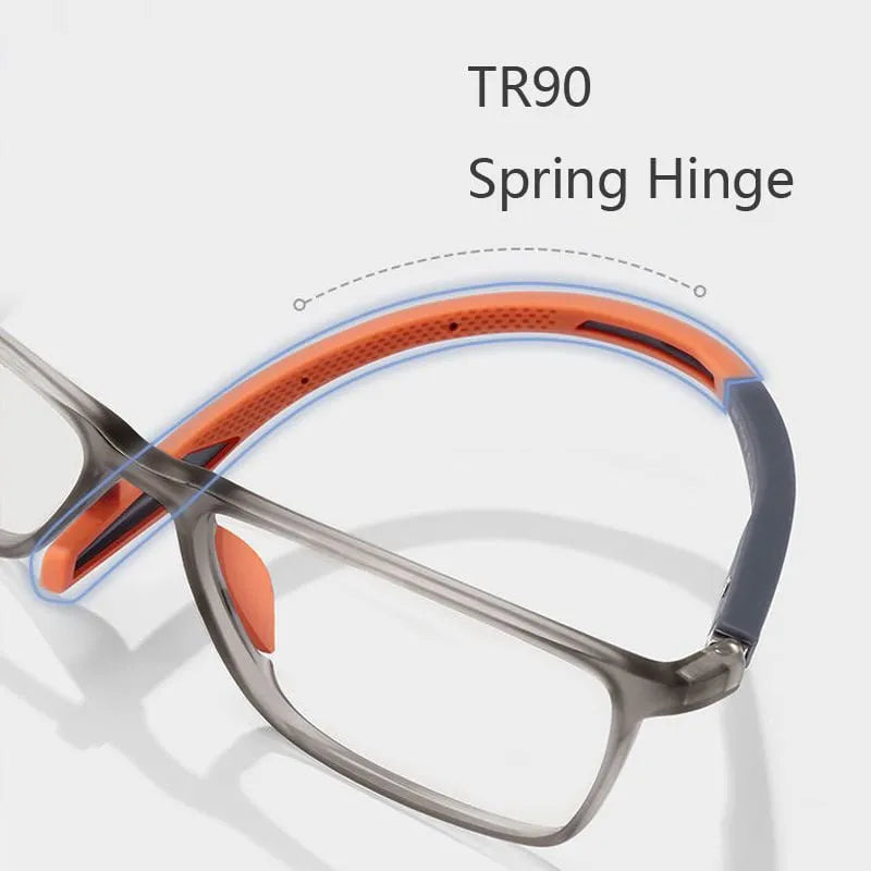 Progressive Multifocal Reading Glasses with Blue Light Blocking Lenses