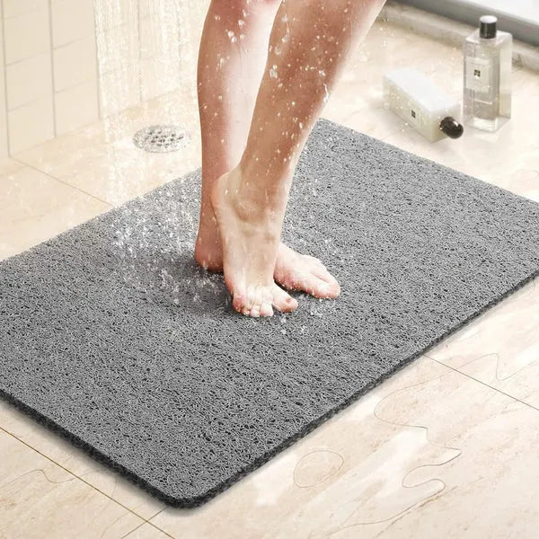 Quick-Drying Non-Slip Shower Mat with Drainage Design