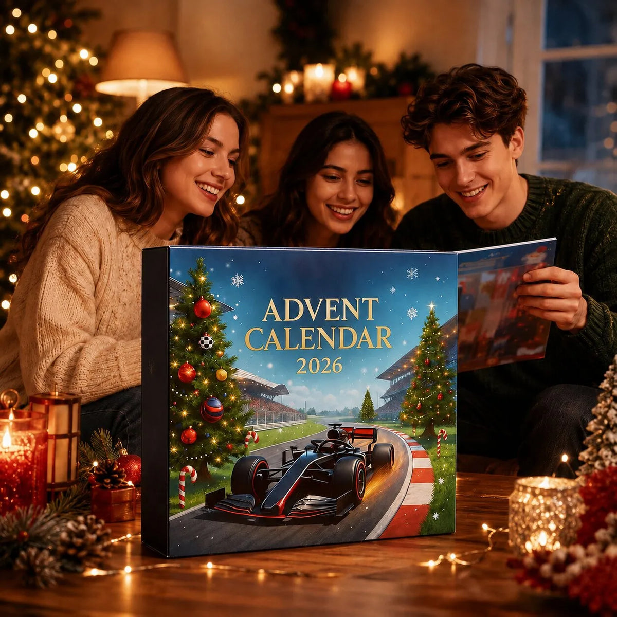 Race Car Advent Calendar with 24 Motorsport Surprises