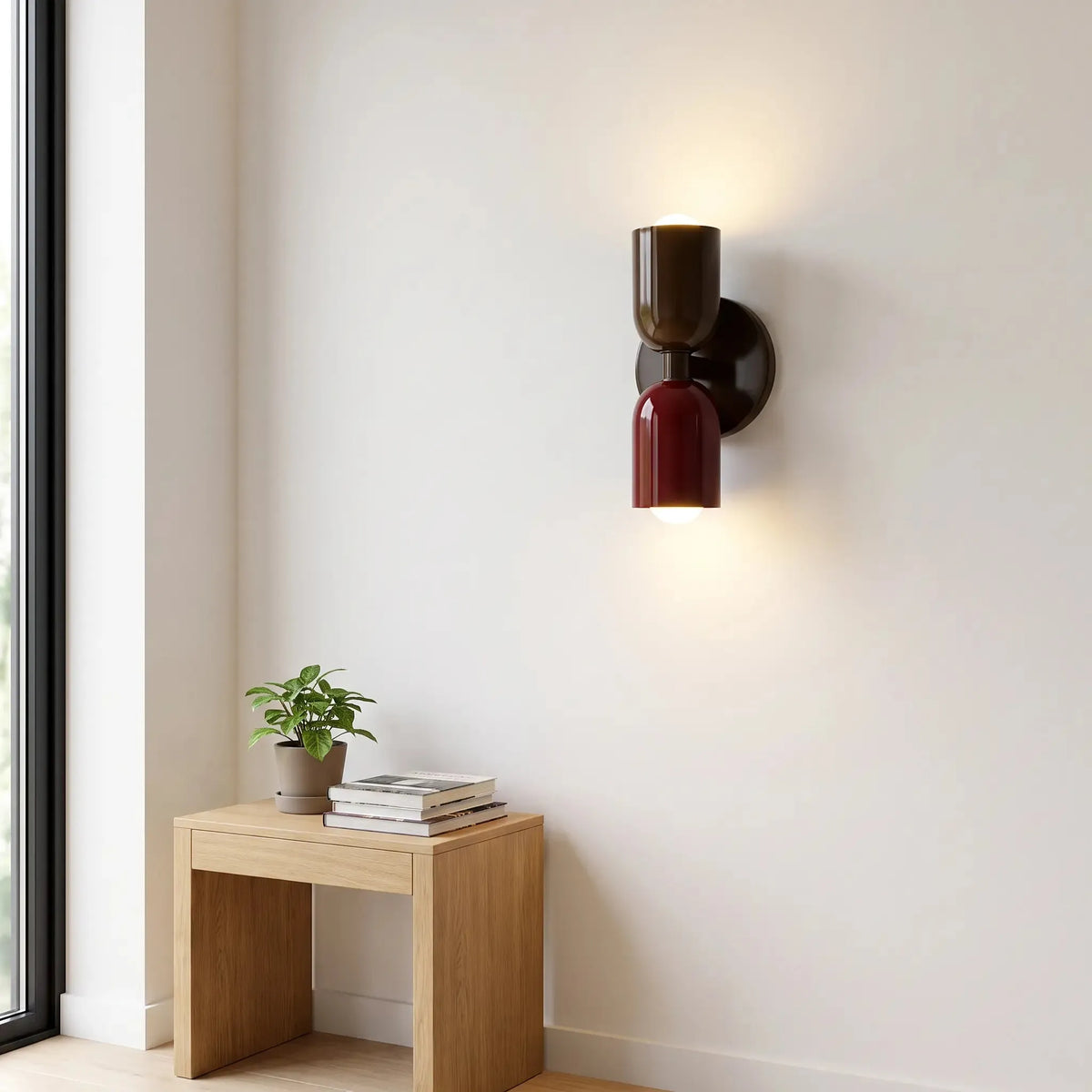 Retro Wall Lamp in Vibrant Colors