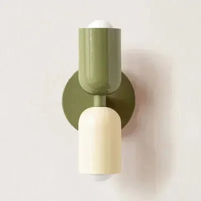 Retro Wall Lamp in Vibrant Colors