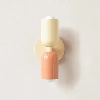Retro Wall Lamp in Vibrant Colors