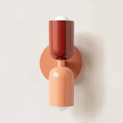 Retro Wall Lamp in Vibrant Colors