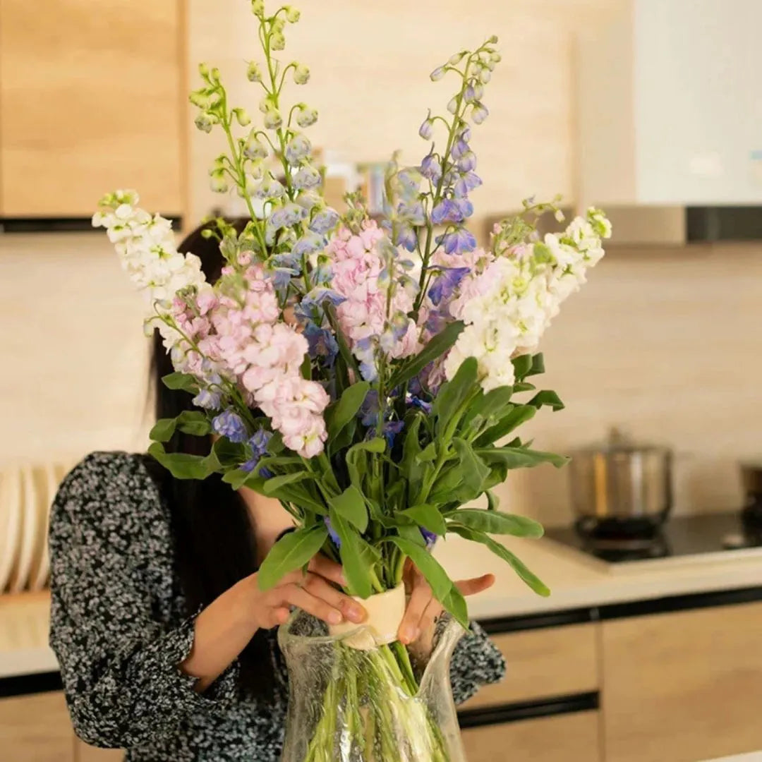 Reusable Flower Arranger Insert with Flexible Stem Holes